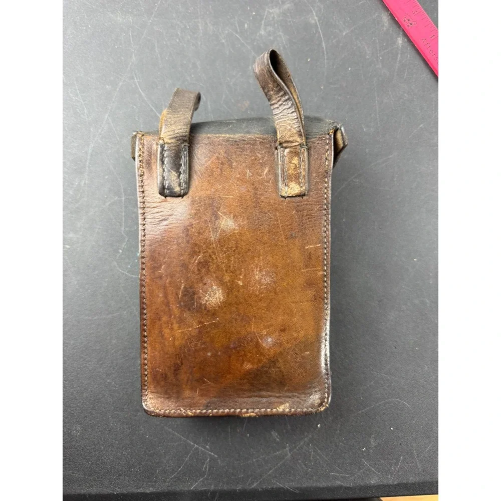 Vintage Voigtlander BESSA Folding‎ Camera Anastigmat 1:4.5 f=11cm Leather Case